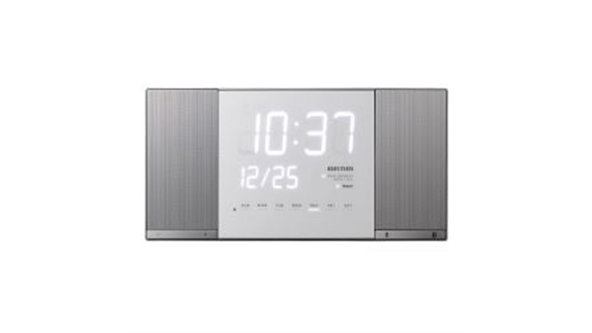 リズム時計工業、スマホ連携するBluetoothオーディオクロック