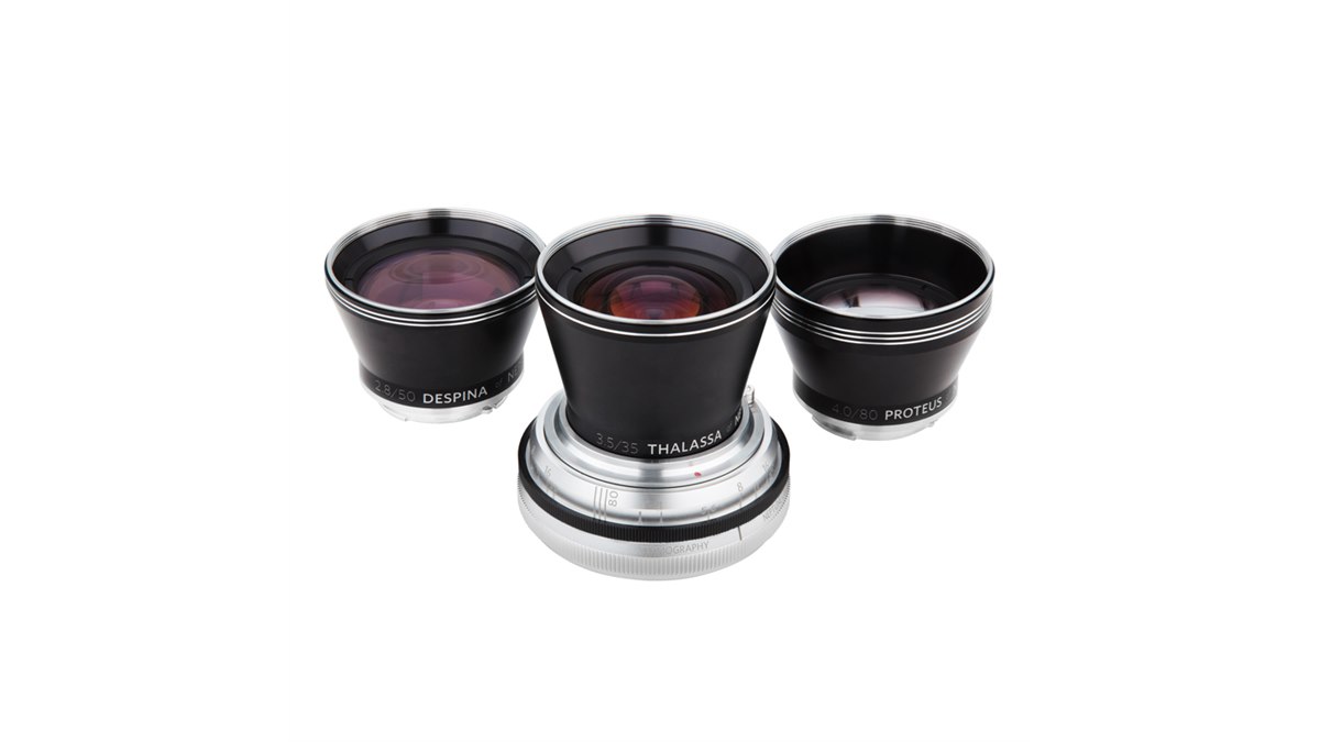 ロモ、35/50/80mmレンズセット「Neptune Convertible Art Lens System