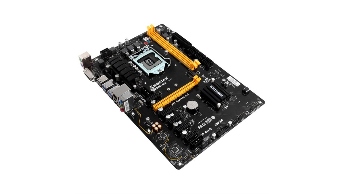 BIOSTAR、グラフィックボード6枚を搭載可能なマザー「TB250-BTC