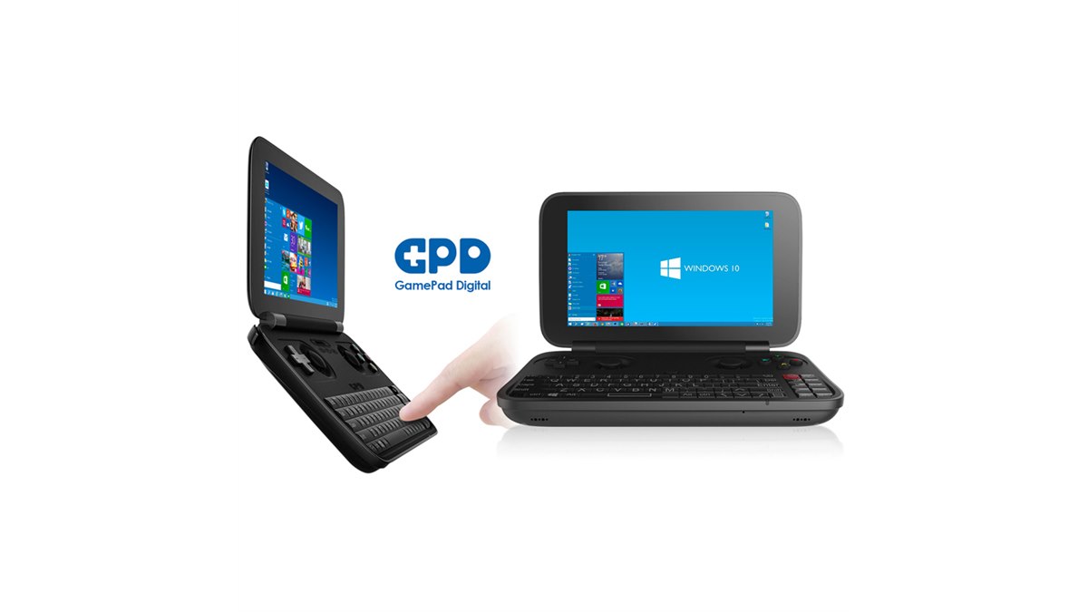 ゲームパッド付きモバイルPC「GDP WIN」、44,800円でDISCOVERより発売