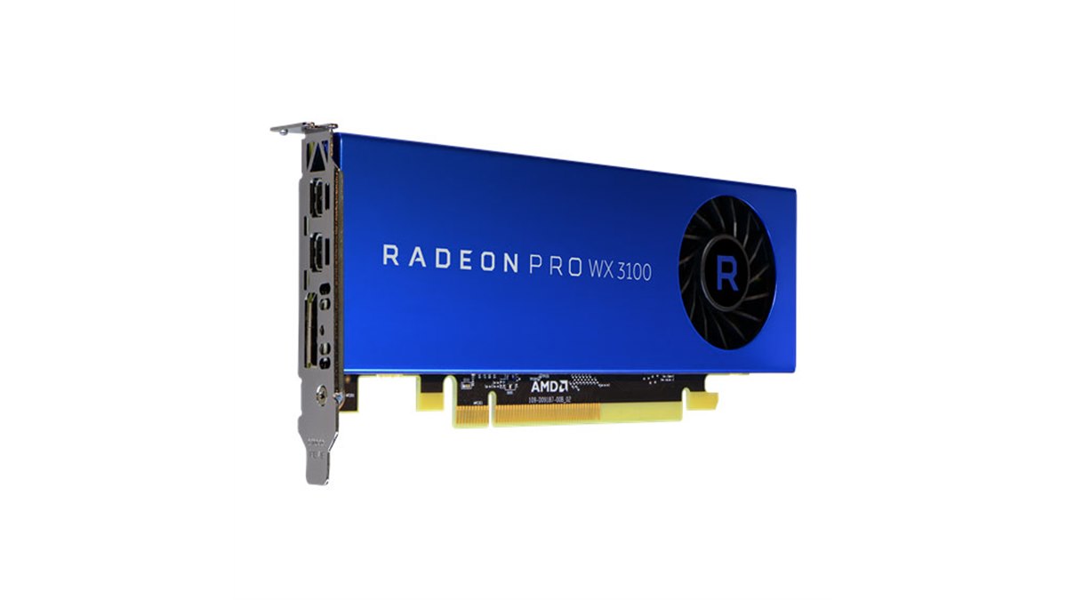 ACUBE、コンテンツ制作用のビデオカード「Radeon Pro WX3100/WX2100