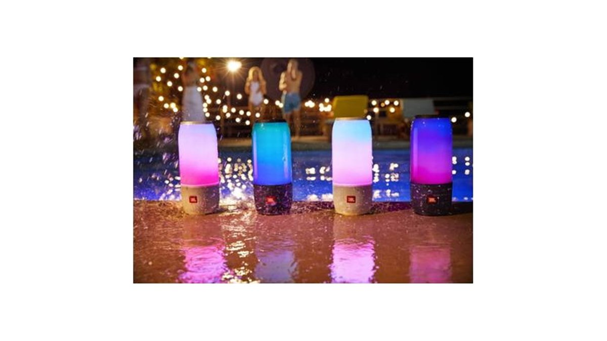 JBL、防水対応のBluetoothイルミネーションスピーカー「JBL PULSE 3
