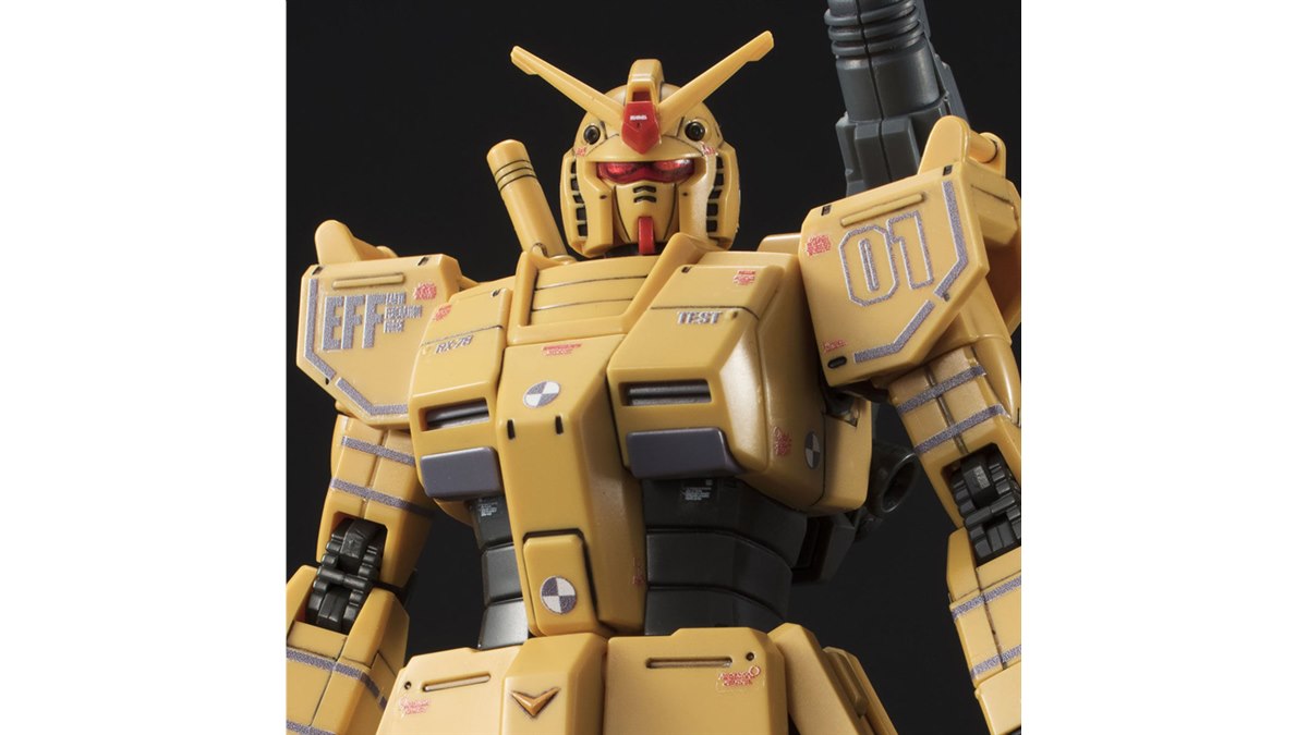 ガンダム THE ORIGIN」局地型ガンダム（ロールアウトカラー）が