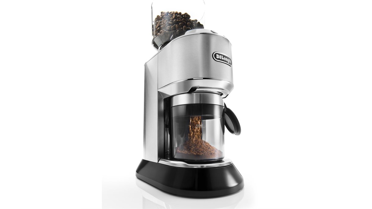 デロンギ、“挽きの均一性”を高めた最高級コーヒーグラインダー「KG521J