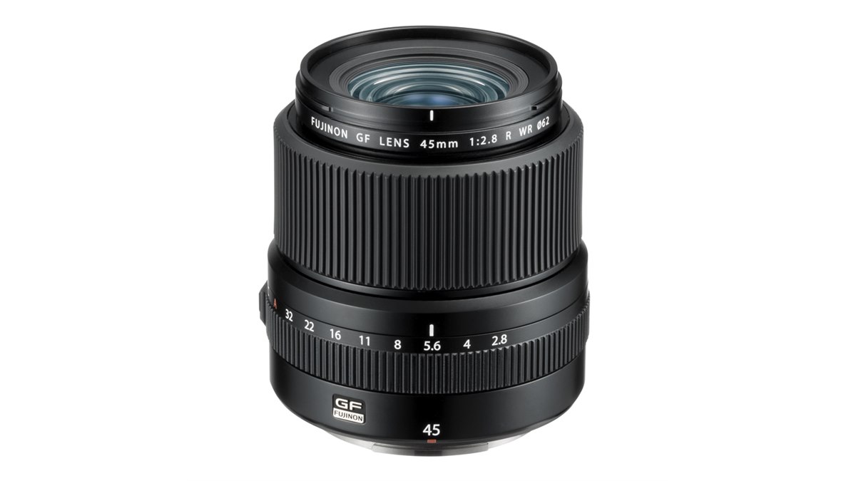 富士フイルム、軽量490gのGFXシリーズ用広角レンズ「GF45mmF2.8 R WR