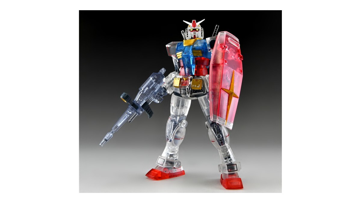 RX-78-2 ガンダム」クリアフィギュアが魂キャラバン会場で限定