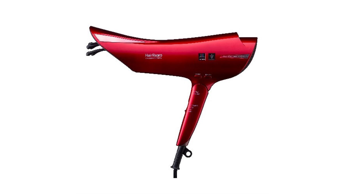 ドライヤー SHARP - Aderans AD-HR01-G アデランス、シャープと共同開発したヘアドライヤー「N-LED