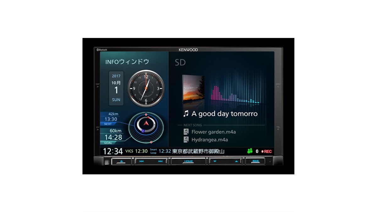 KENWOOD　ケンウッド　MDV−M705 2017 Yahoo!オークション - KENWOOD 2017 MDV-M705 彩速ナビ マップ