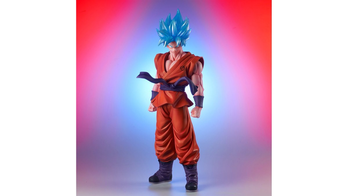 ドラゴンボール超 SSGSS 孫悟空（界王拳）」フィギュア、発光機能も搭載 - 価格.com