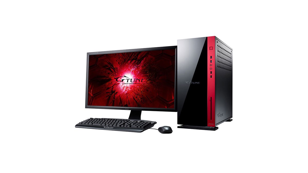 G-Tune、6コア12スレッドCPU「Core i7-8700K」を搭載したゲーミングPC 