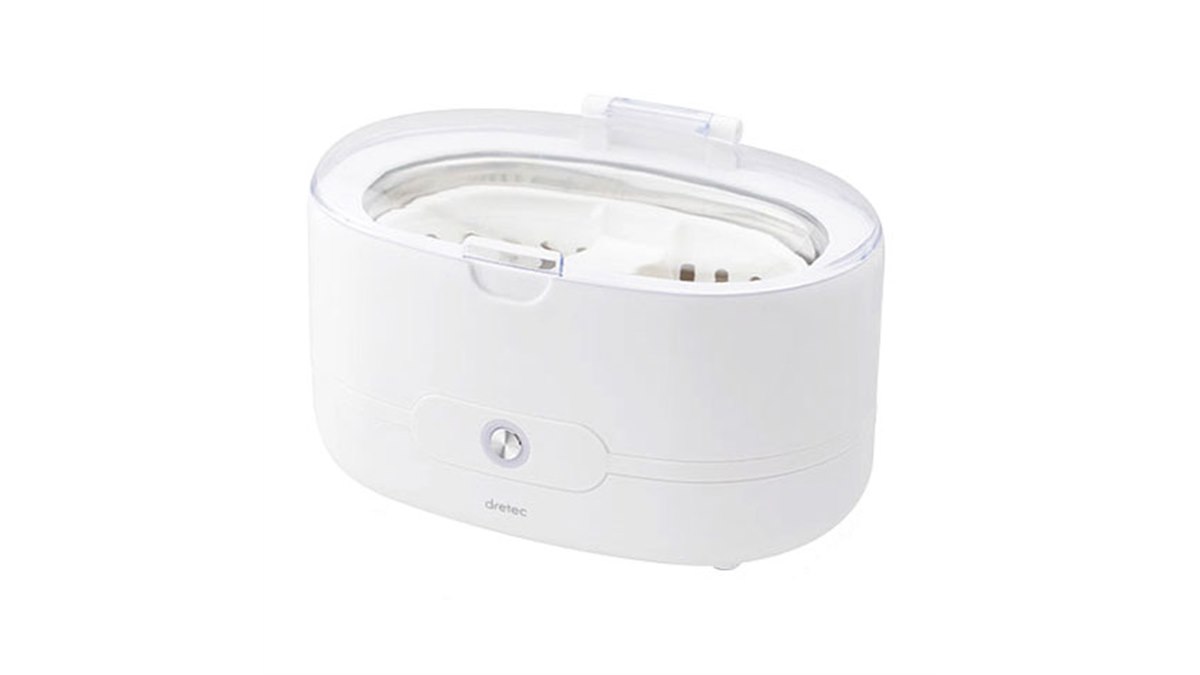 ドリテック、貴金属やメガネ、入れ歯もOK「超音波洗浄器 ソニクリア