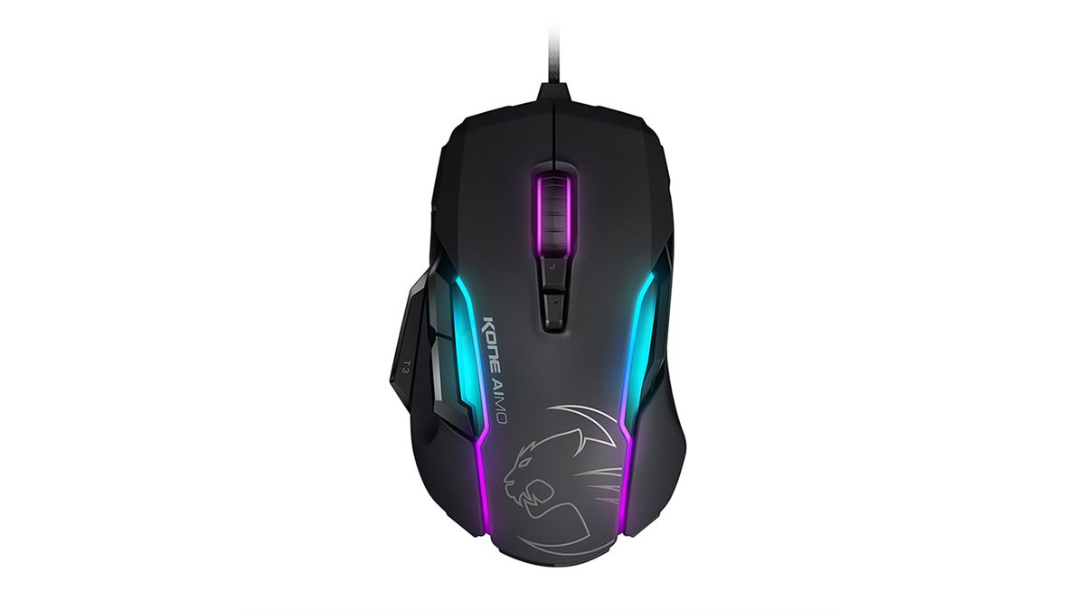 マウス・トラックボール ROCCAT Kone AIMO ROCCAT、ライティングシステムを搭載したゲーミングマウス「Kone AIMO