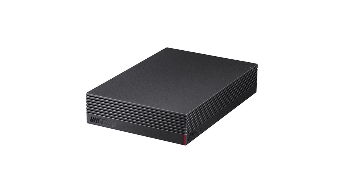 バッファロー、新デザインで小型化したUSB 3.1対応の外付けHDD