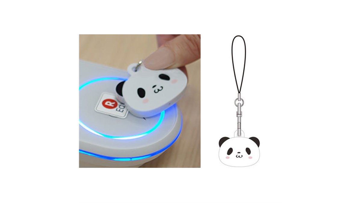 お買いものパンダ」デザインのEdyキーホルダー - 価格.com