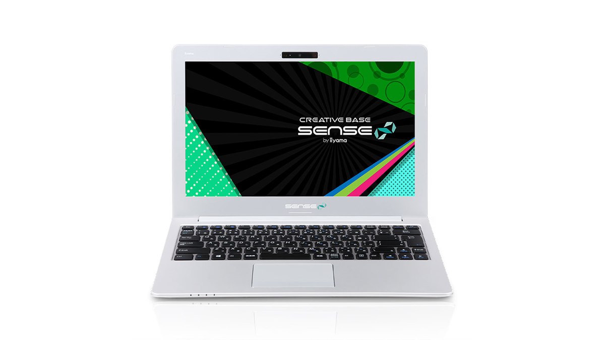 iiyama、第8世代「Core i7-8550U」搭載のクリエイター向け13.3型ノート