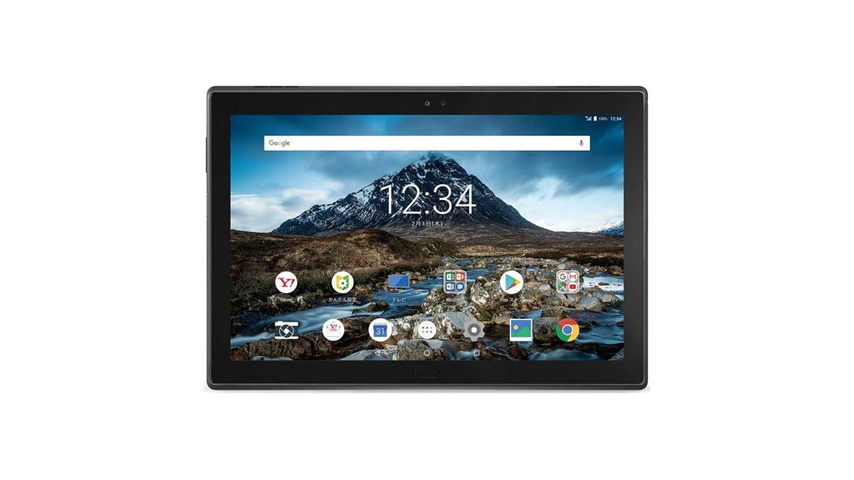 ワイモバイル、フルセグ対応の防水10.1型タブレット「Lenovo