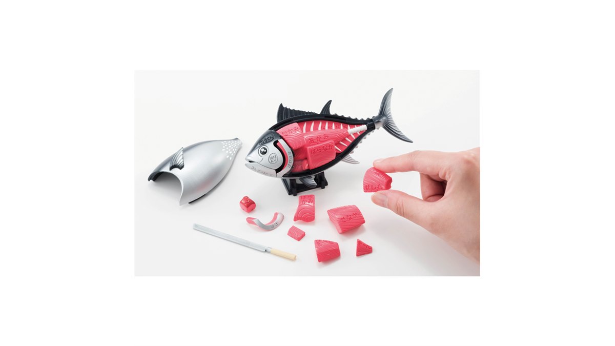すしざんまい”とのコラボも、マグロの部位パーツを組み合わせるパズル