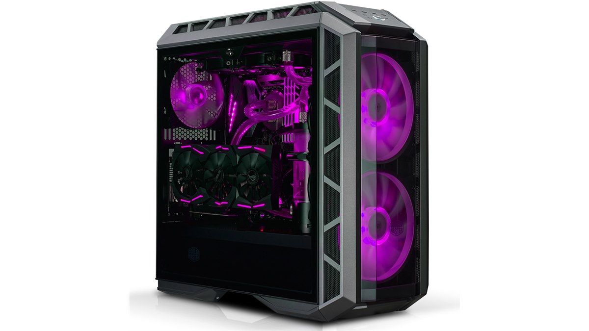 クーラーマスター、200mm RGBファン搭載のミドルタワーPCケース - 価格.com