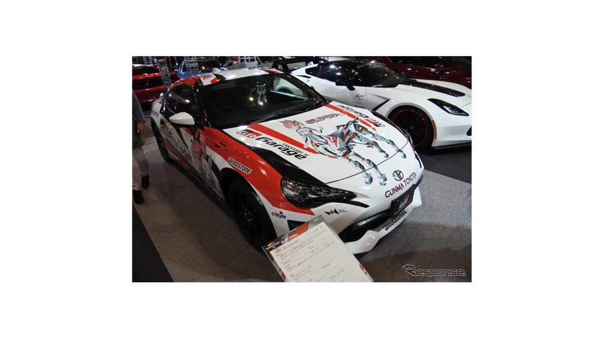 パッと見は痛車、れっきとした峠仕様のトヨタ 86…東京オートサロン2018