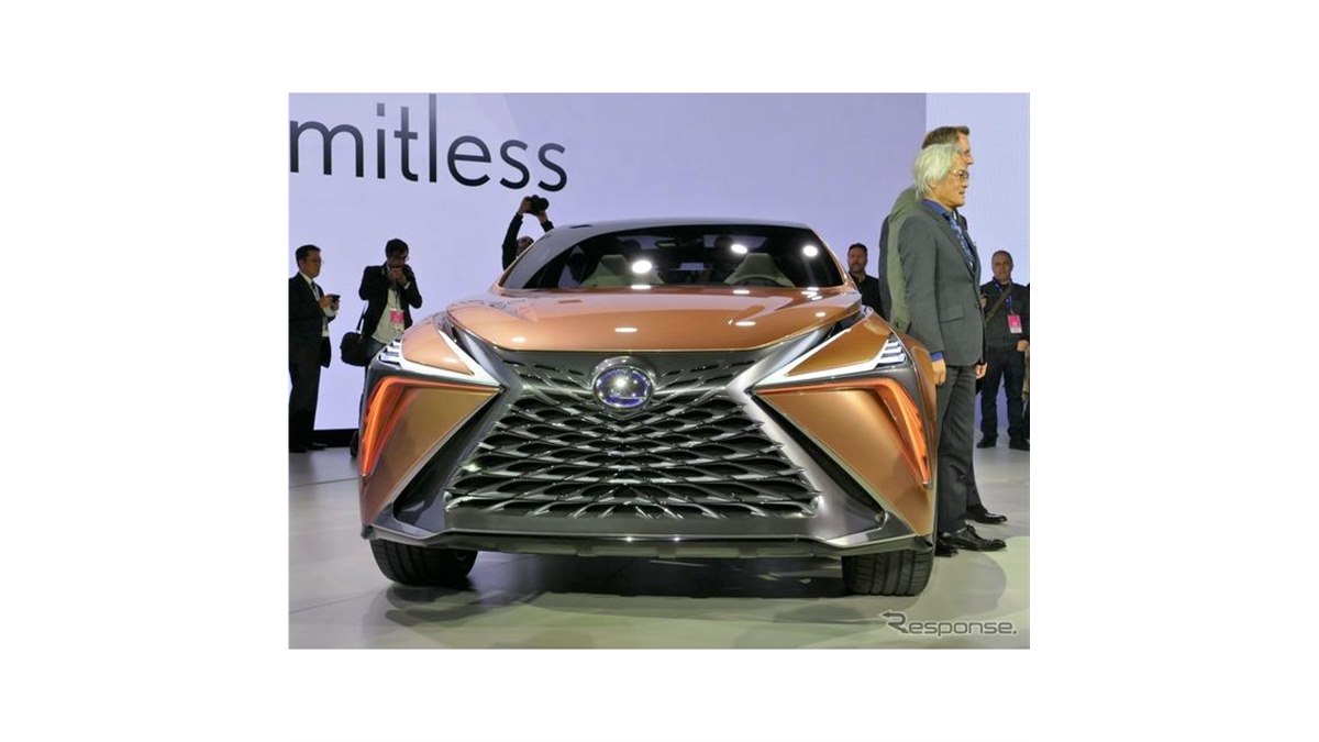 レクサス最上級クロスオーバー『LF-1リミットレス』がデトロイト