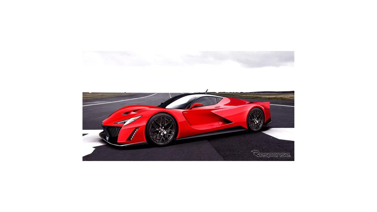トヨタ史上最高額は確実…GRブランド初のスーパーカー、2020年発売か