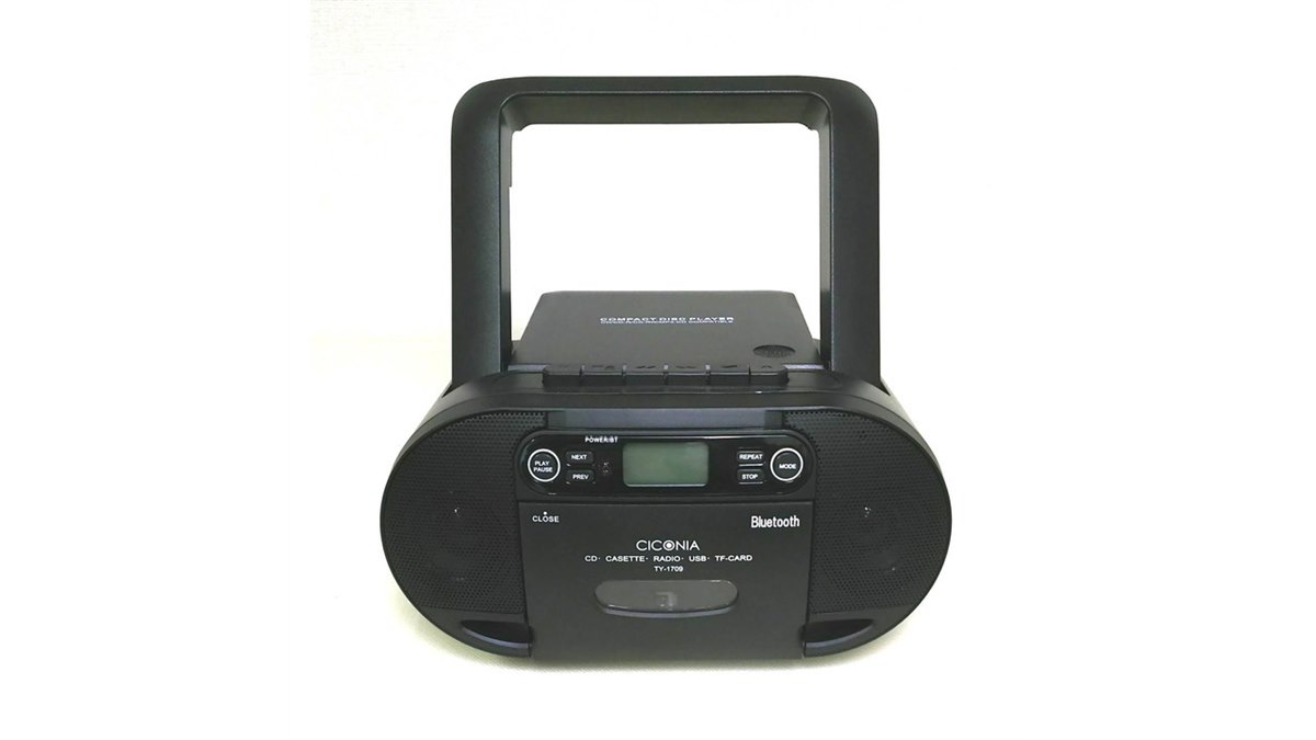 最新bluetoothクラシカルステレオラジカセCICONIA メーカー展示品 CICONIA[チコニア]Bluetooth搭載クラシカルステレオラジカセ
