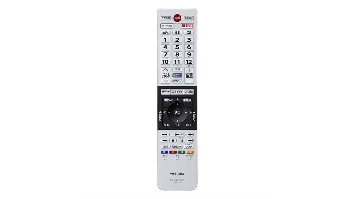 TOSHIBA REGZA テレビ 本体とリモコン 東芝、レグザ純正オプションリモコン「CT-90479P」を発売 - 価格.com