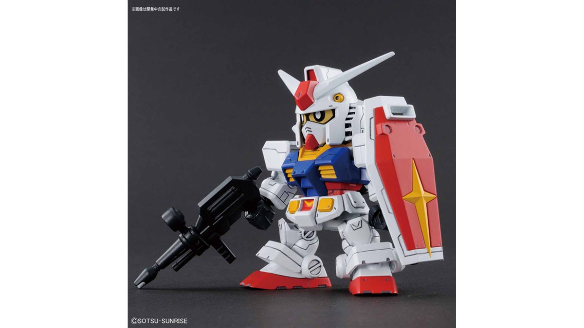 頭身自在の新世代SDガンダム「クロスシルエット RX-78-2