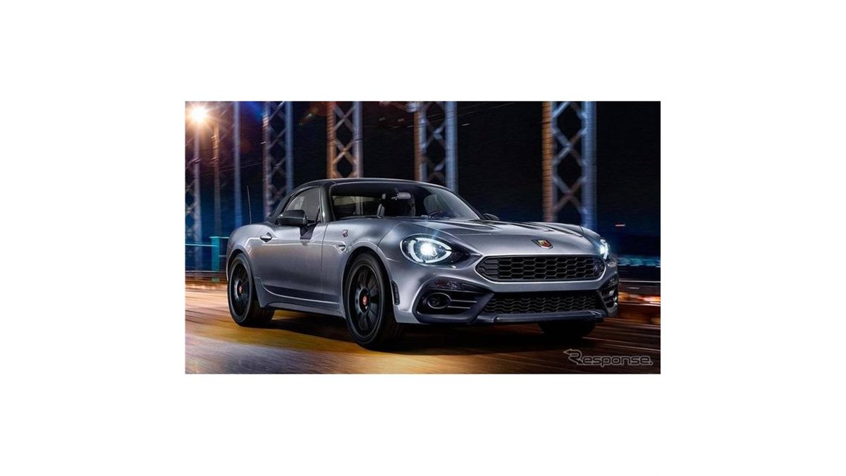 アバルト 124スパイダー にカーボン製ハードトップの「GT」…ジュネーブ