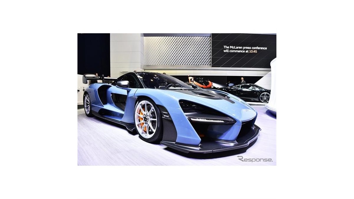 2種類のディスプレイ、マクラーレン セナ に最新コネクト…ジュネーブ