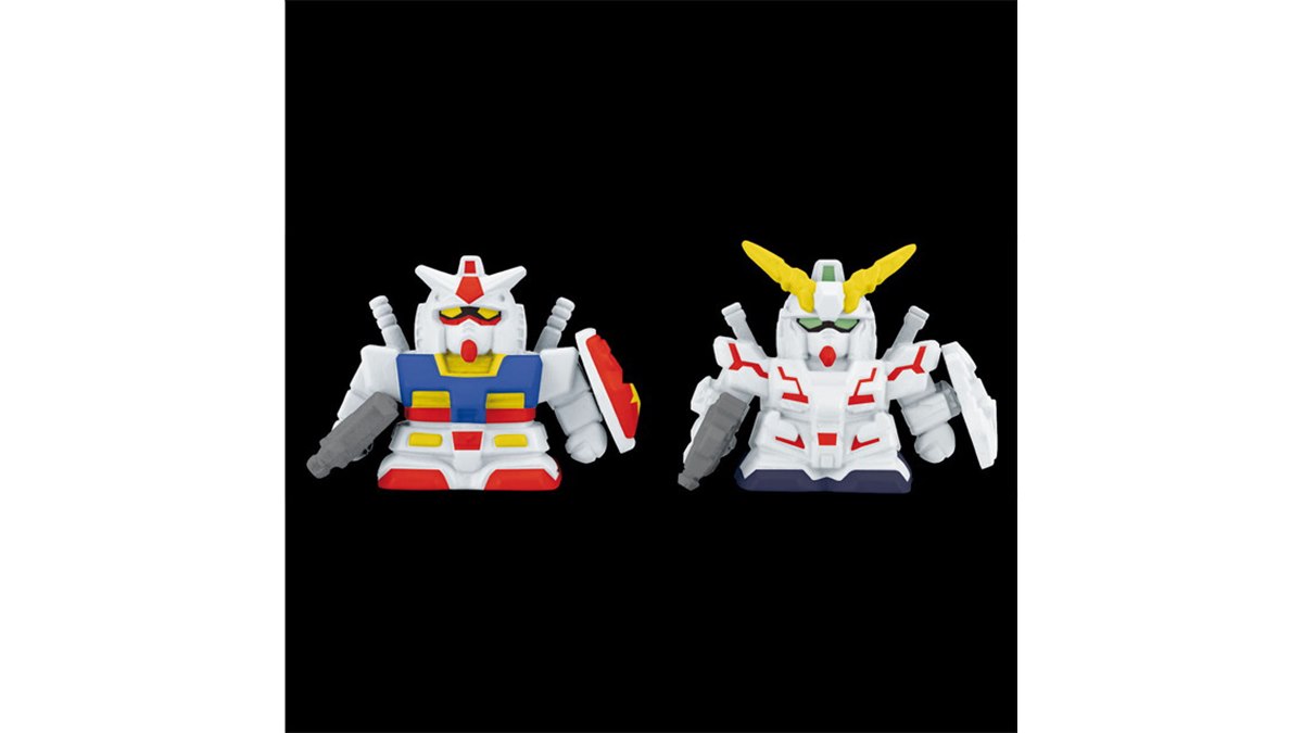 ガシャポン戦士」復活、ガンダム＆ユニコーンガンダム含むセットなど