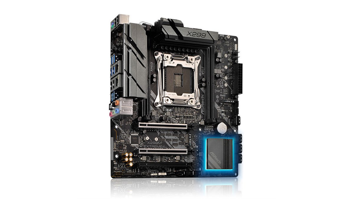 マザーボード X299 EXTREME4 Visual Inspection - The ASRock X299 Extreme4 Motherboard