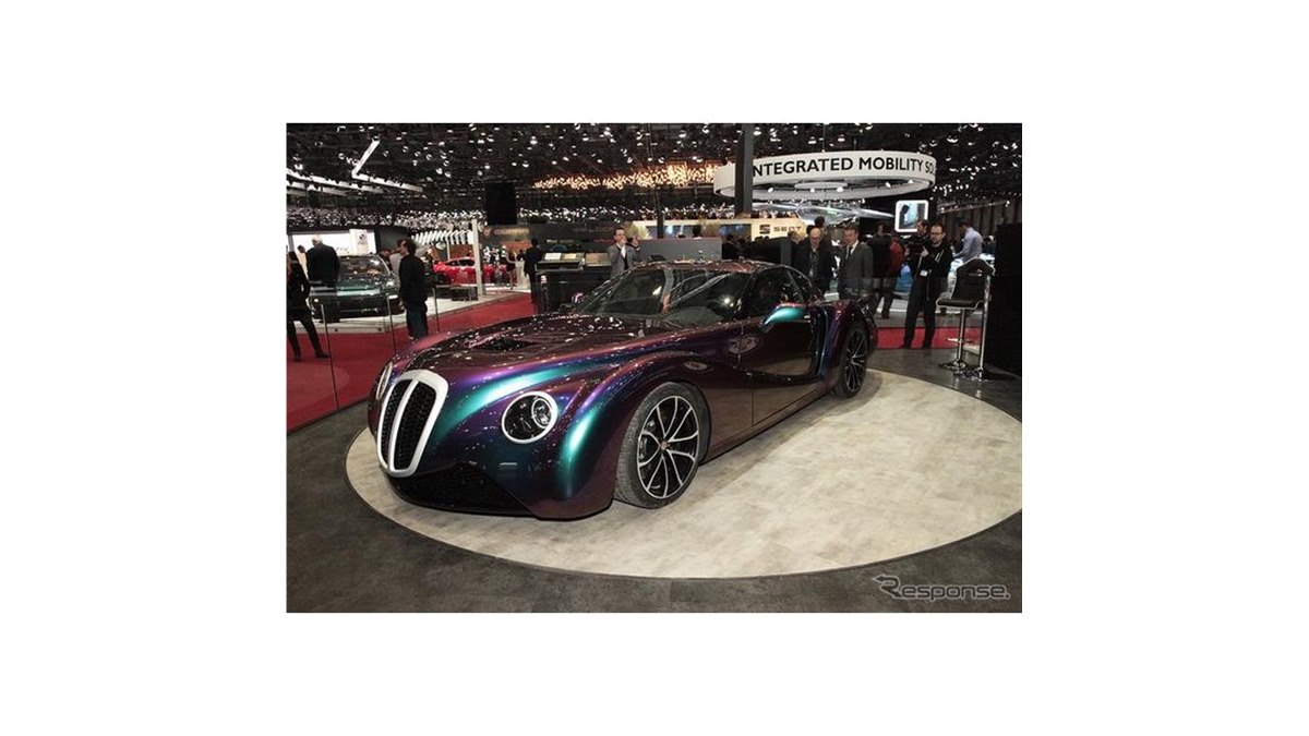 コルベットの460hp V8積むレトロスポーツ、ZECLAT…ジュネーブモーター
