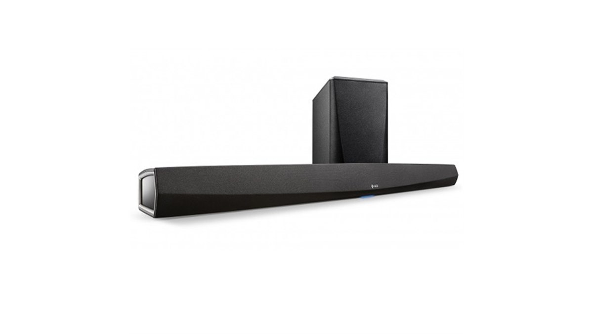 デノン、ワイヤレスサブウーハー付きサウンドバー「HEOS HomeCinema