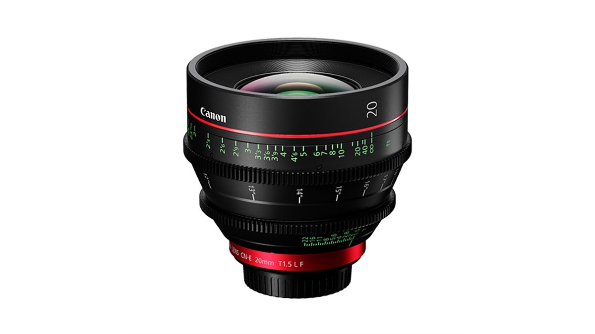 キヤノン、4Kカメラに対応した単焦点レンズ「CN-E20mm T1.5 L F