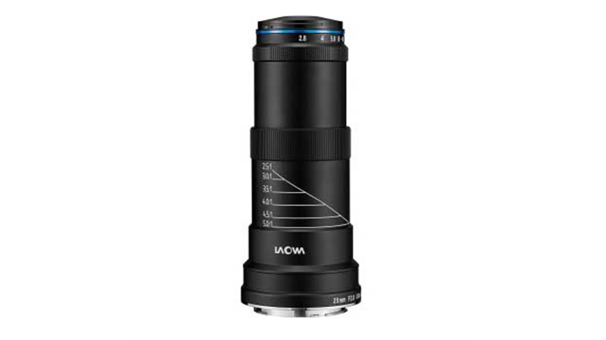 レンズ(単焦点) LAOWA 25mmF2.8 2.5-5X ultra macro LAOWA、マクロレンズ「25mm F2.8 2.5-5X ULTRA MACRO」発売日決定