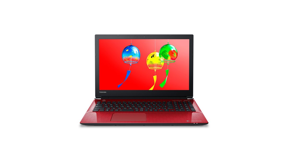 中古良品 レッド 赤色 Toshiba 東芝 V65/87M ノートパソコン Core i5 新品SSD使用 Blu-ray 無線LAN WiFi カメラ Windows10 Office 東芝、デザインにこだわった15.6型スタンダードノートPC「dynabook T