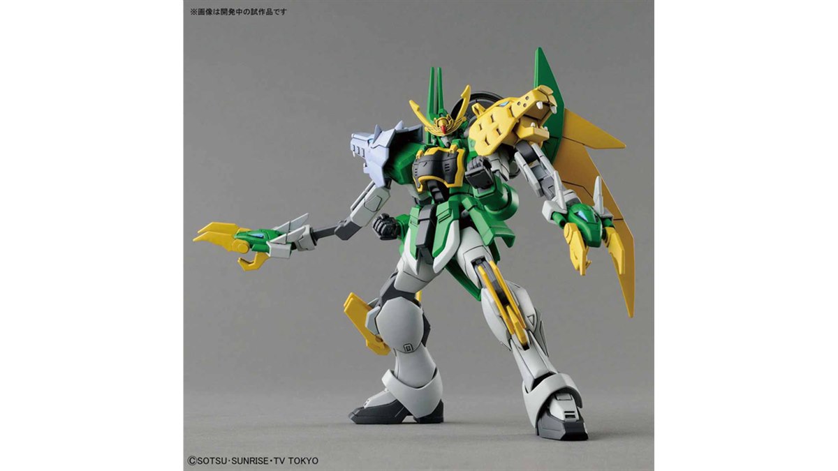 ガンダムビルドダイバーズ」虎狼を装備したガンダムジーエン