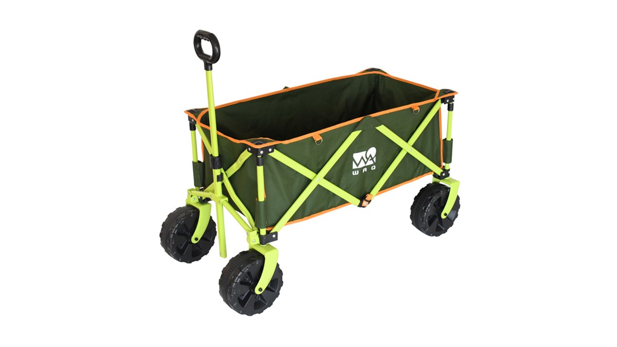 waq アウトドアワゴン WAQ、キャンプ・アウトドアでの荷物を楽に運べる「WAQ アウトドア
