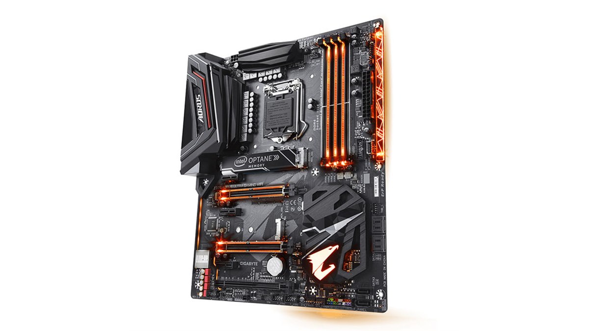 GIGABYTE、32GBのキャッシュドライブを搭載したZ370マザーボード