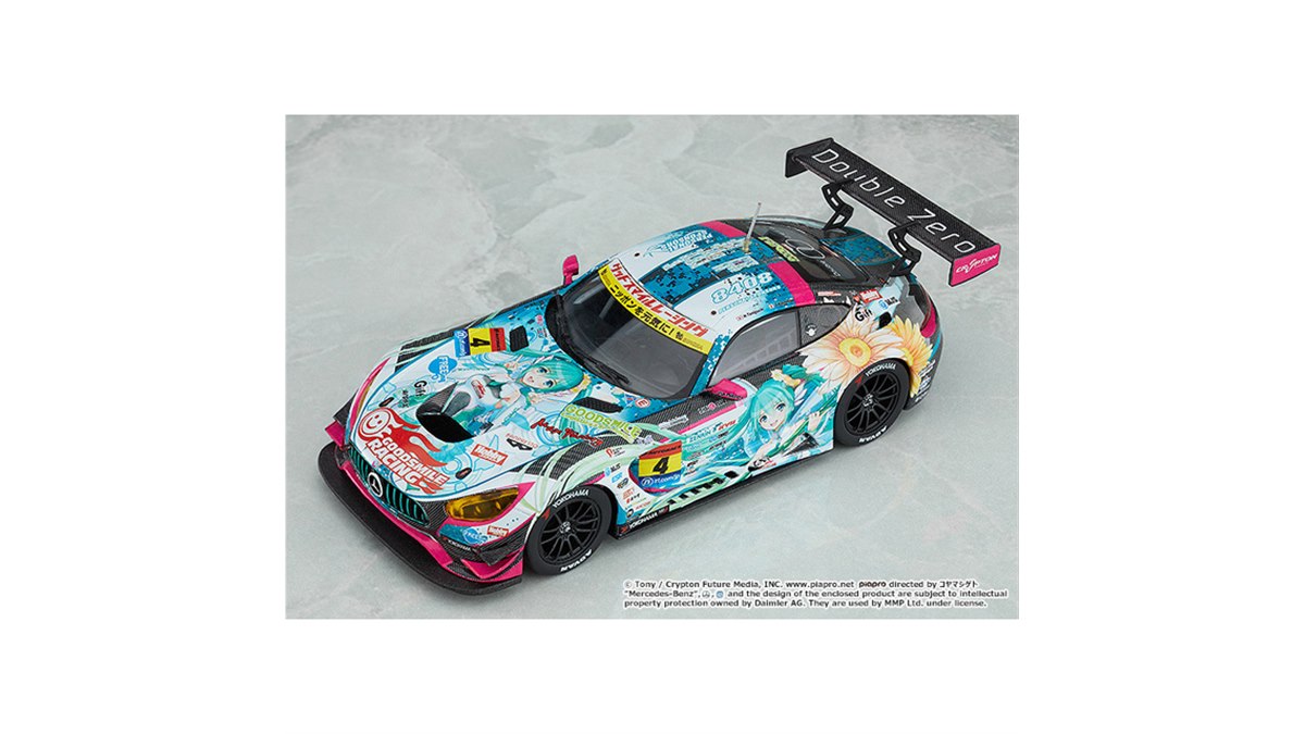 2017年Super GTのチャンピオンカー「グッドスマイル 初音ミク