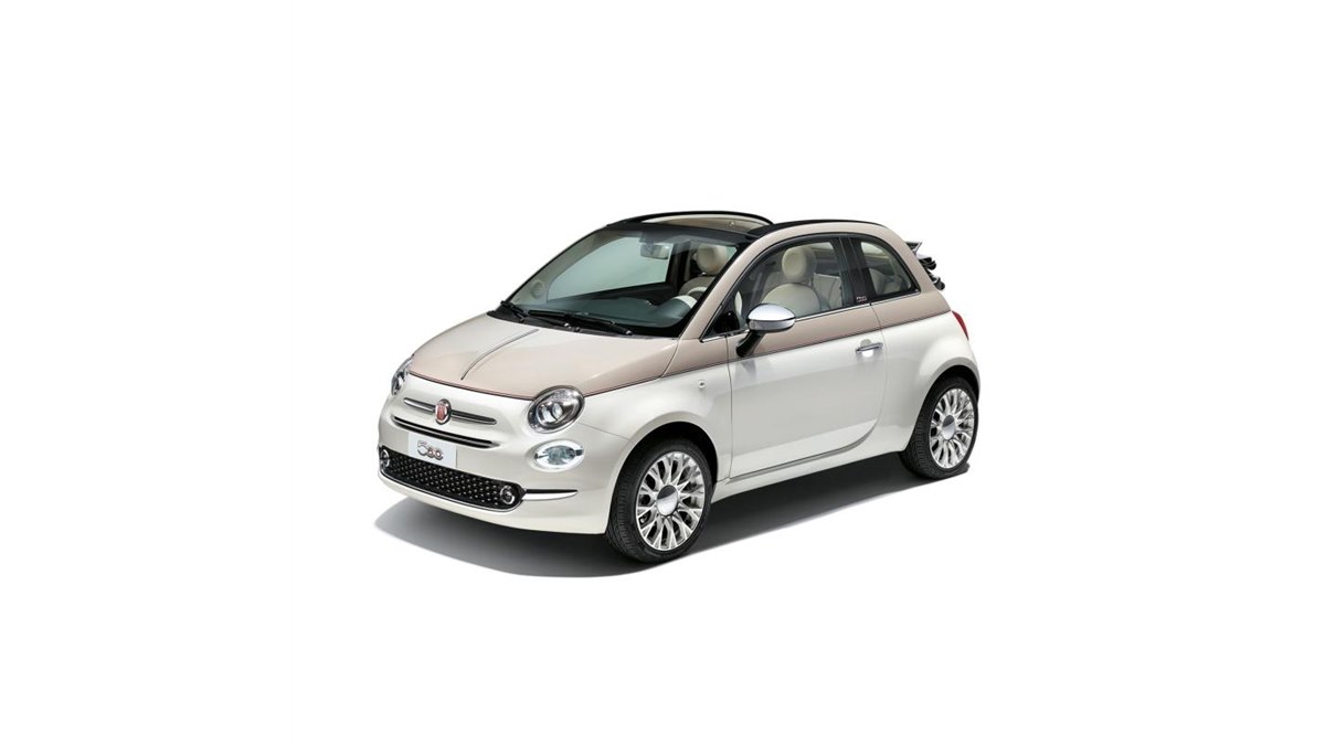 フィアット500C」に“Nuova 500”の誕生60周年を記念した限定車 - 価格.com