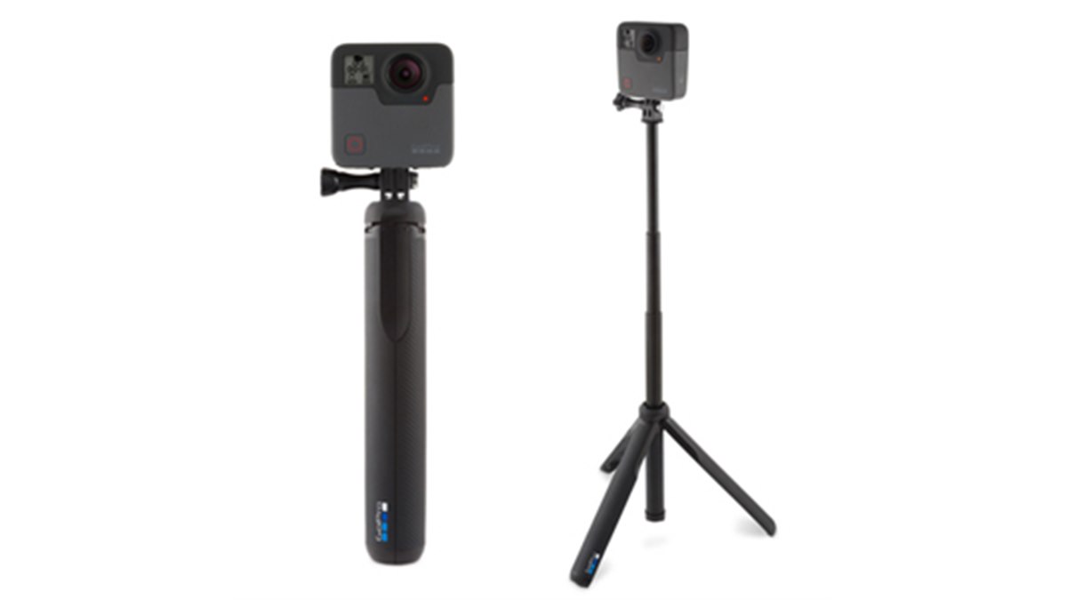 アクセサリー GoPro Fusion GoPro、360度カメラ「Fusion」に対応したアクセサリー「Fusion Grip