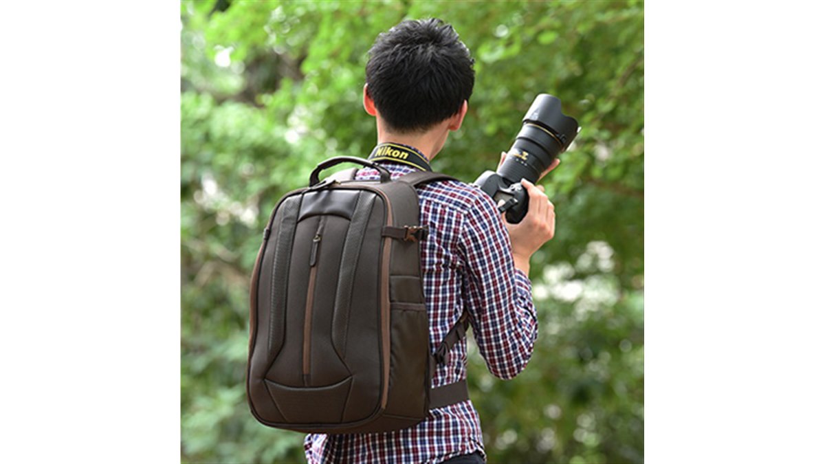 ニコン、クイックアクセスにこだわった「スマートカメラリュック」に
