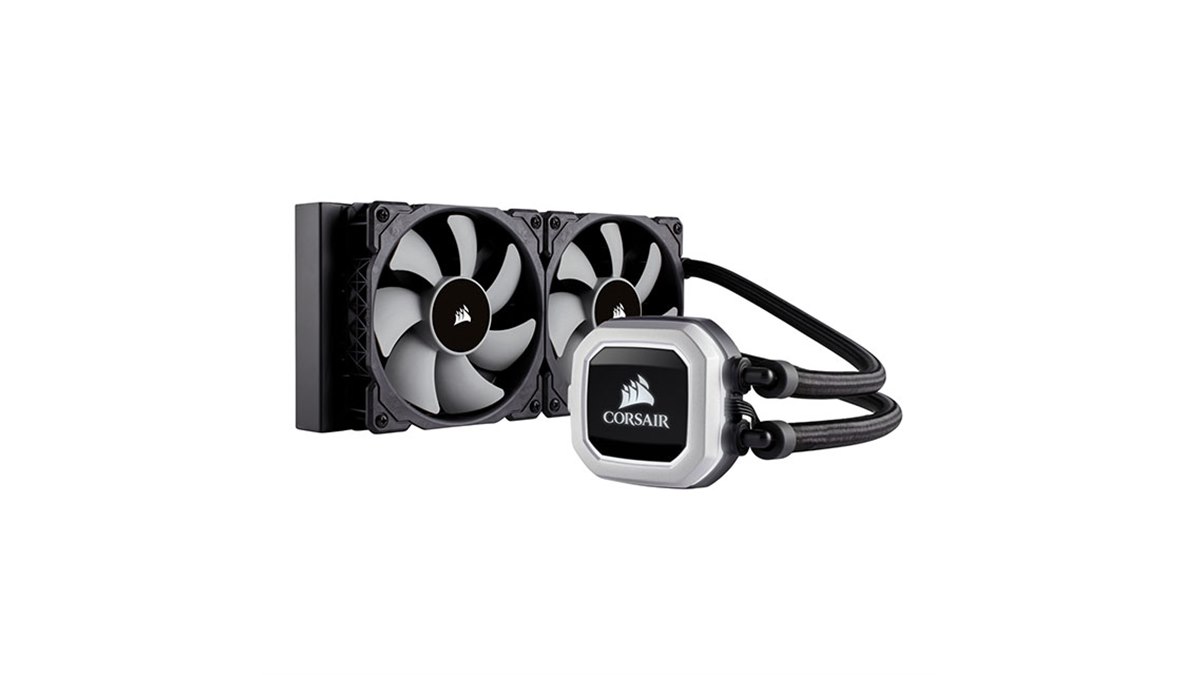 CPUクーラー（Corsair H100i PRO RGB) Corsair Hydro Series H100i 240mm Pro RGB Liquid CPU Cooler