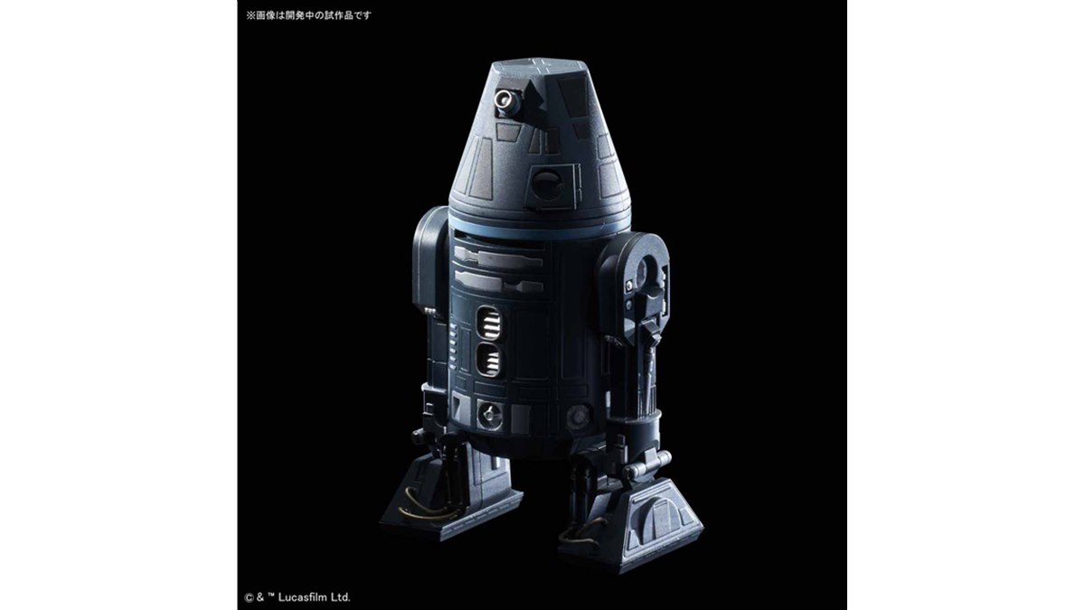 バンダイ、R2-D2用給仕用器具が付属したプラモデル「1/12 R4-I9