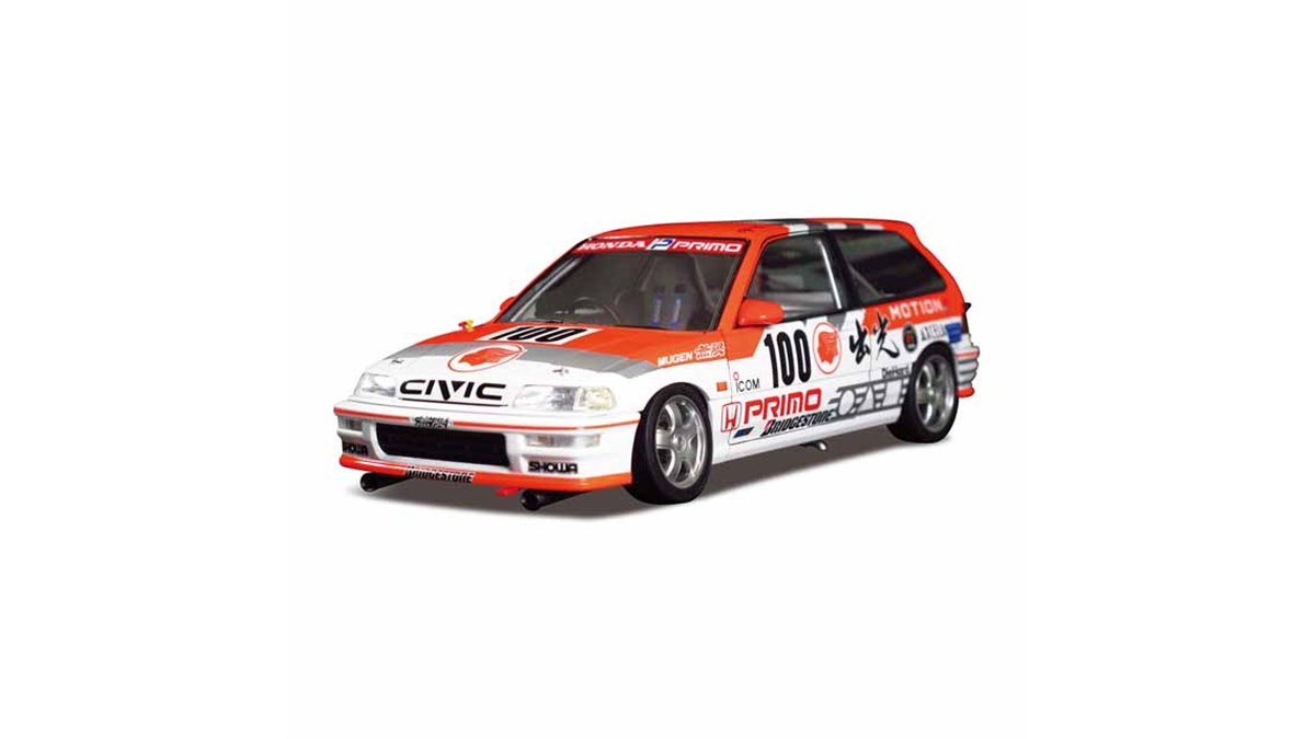 アオシマ1/24Honda CIVIC EF9 (Gr.A) Honda Civic EF9 (Gr.A) 91 Idemitsu – DModelkits