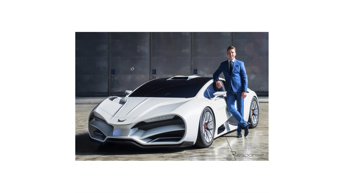 新型ハイパーカー『ミランレッド』発表、1325psで最高速400km/h以上