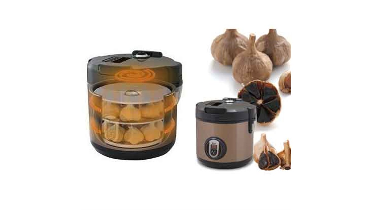 エムケー、黒にんにくを12日で手軽に作れる「黒にんにくメーカー