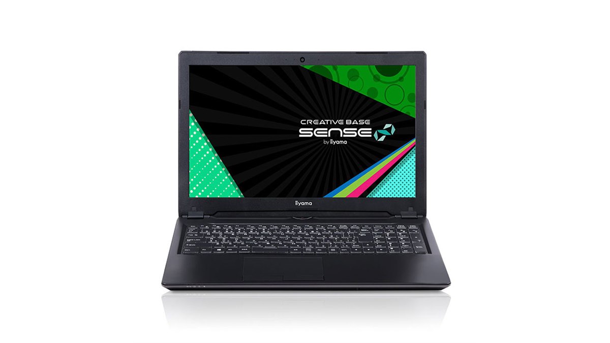 iiyama ゲーミングPC Core i3 9100 GTX1060 4TB iiyama、GeForce GTX 1060を搭載したクリエイター向け15.6型ノートPC